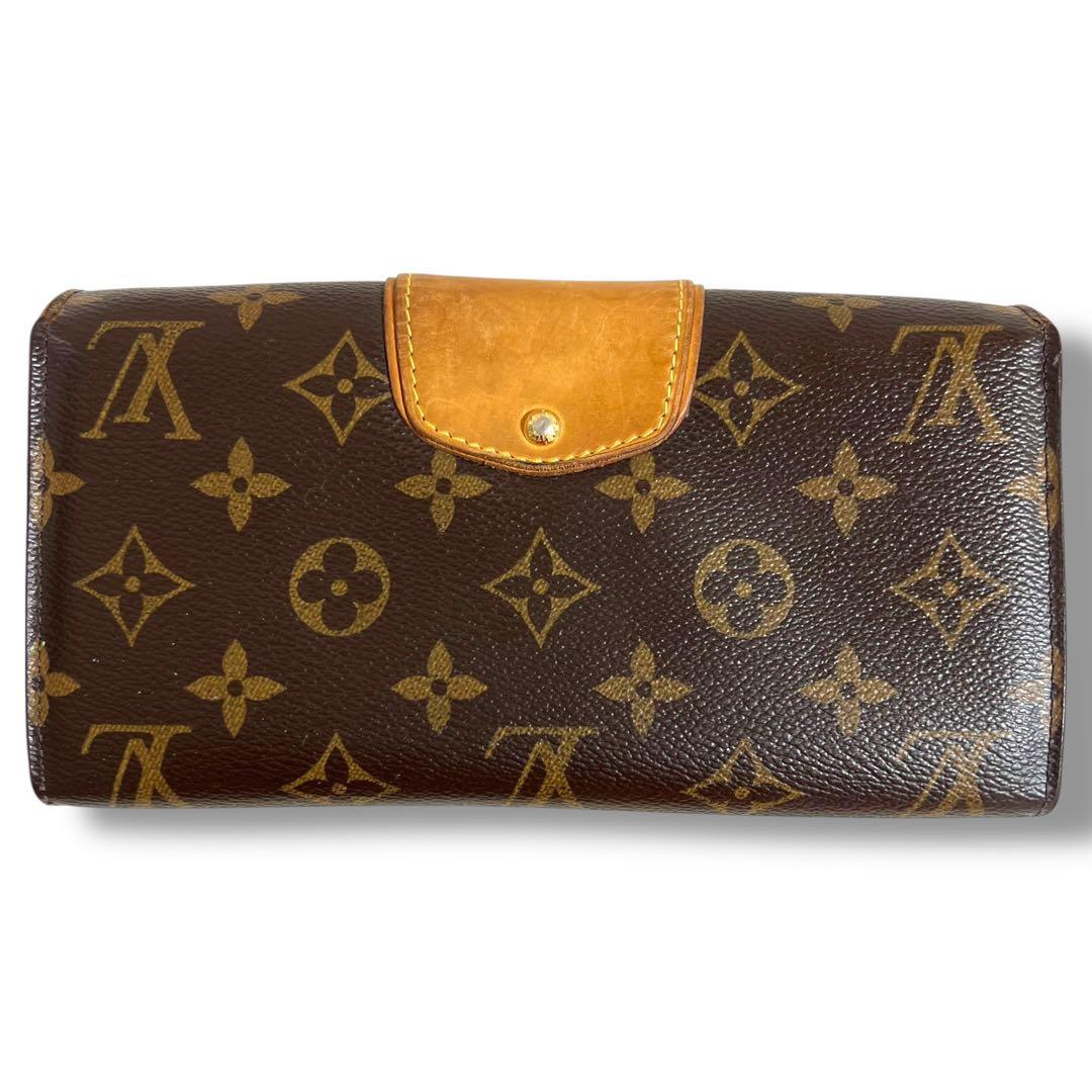 ルイヴィトン　ポルトフォイユ　ボエシ　長財布　モノグラム　ターンロック