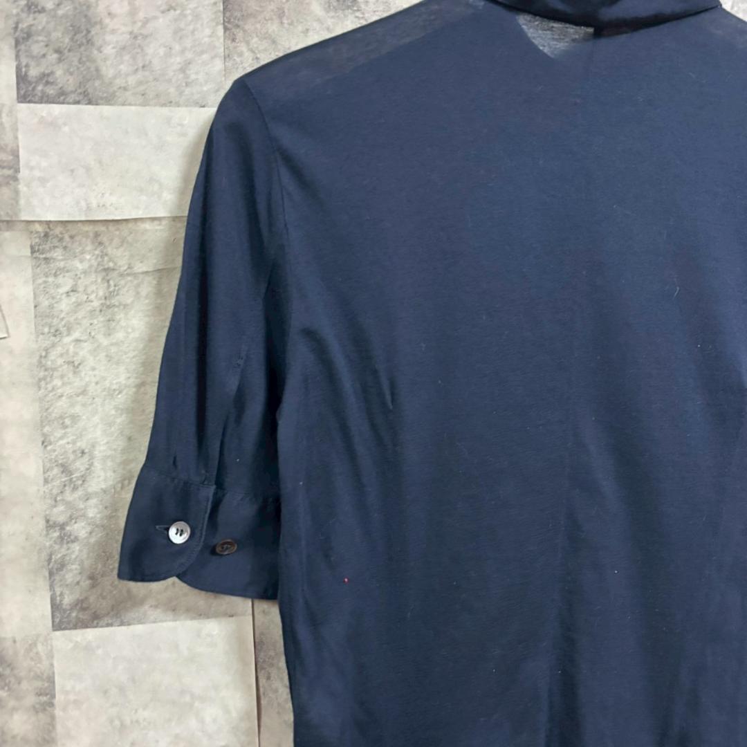 HELMUT LANG ボタンダウン　前開き ポロシャツ　イタリア製 M329