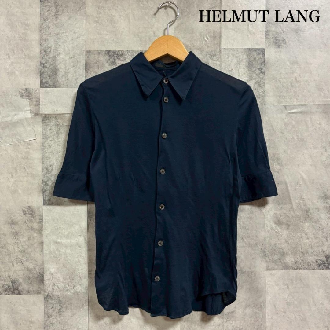 HELMUT LANG ボタンダウン　前開き ポロシャツ　イタリア製 M329