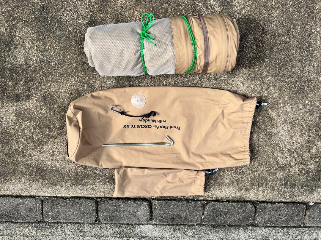 サーカスTC DX+ フロントフラップ、トリポット　3点セット