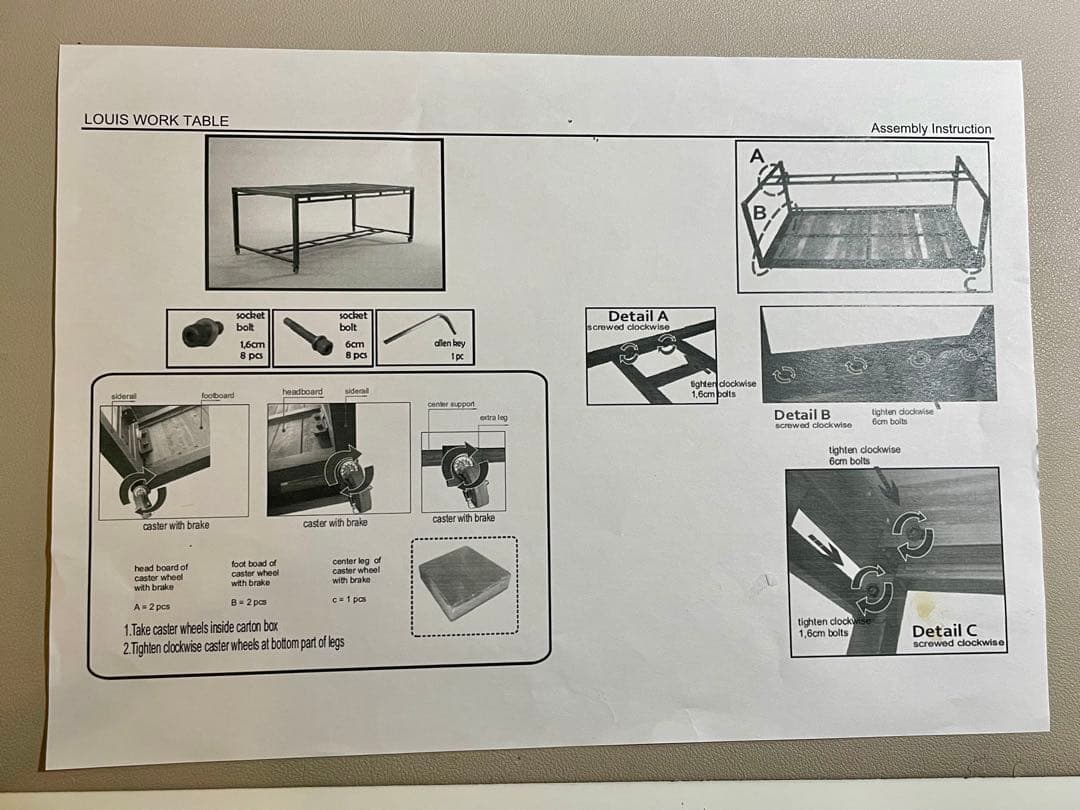 【カズさま専用】ジャーナルスタンダードファニチャー LOUIS ワークテーブル