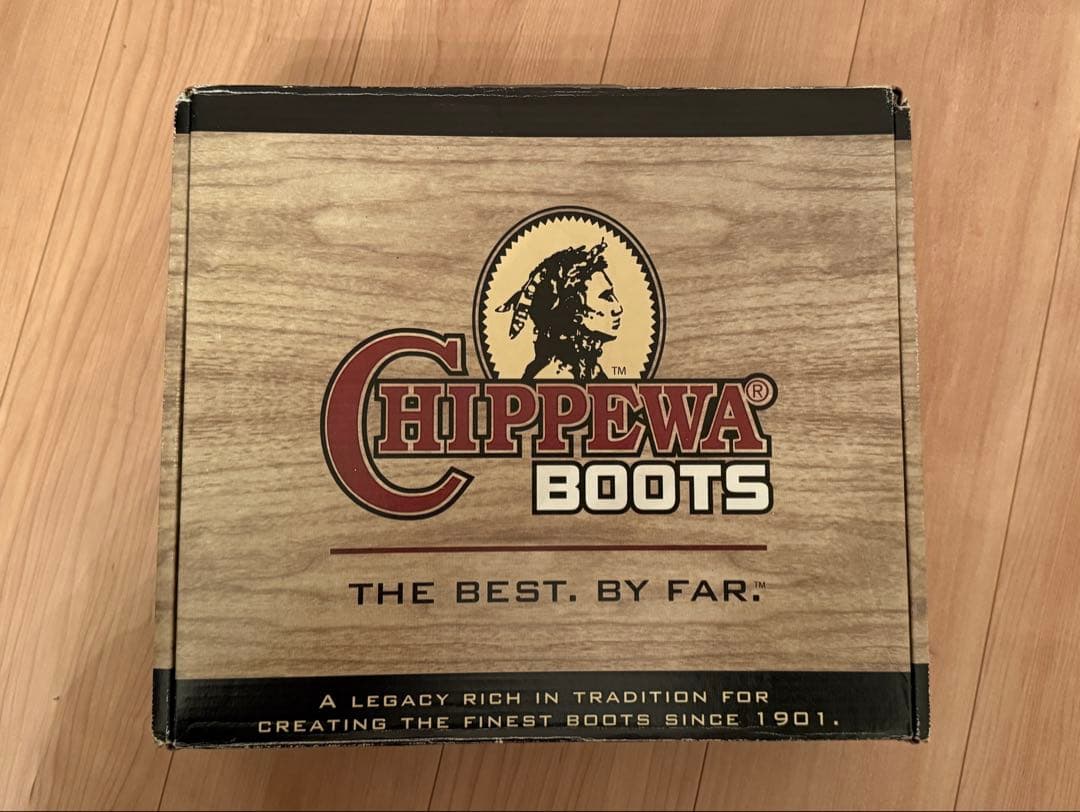 CHIPPEWA ロガーブーツ 茶色 8 1/2D