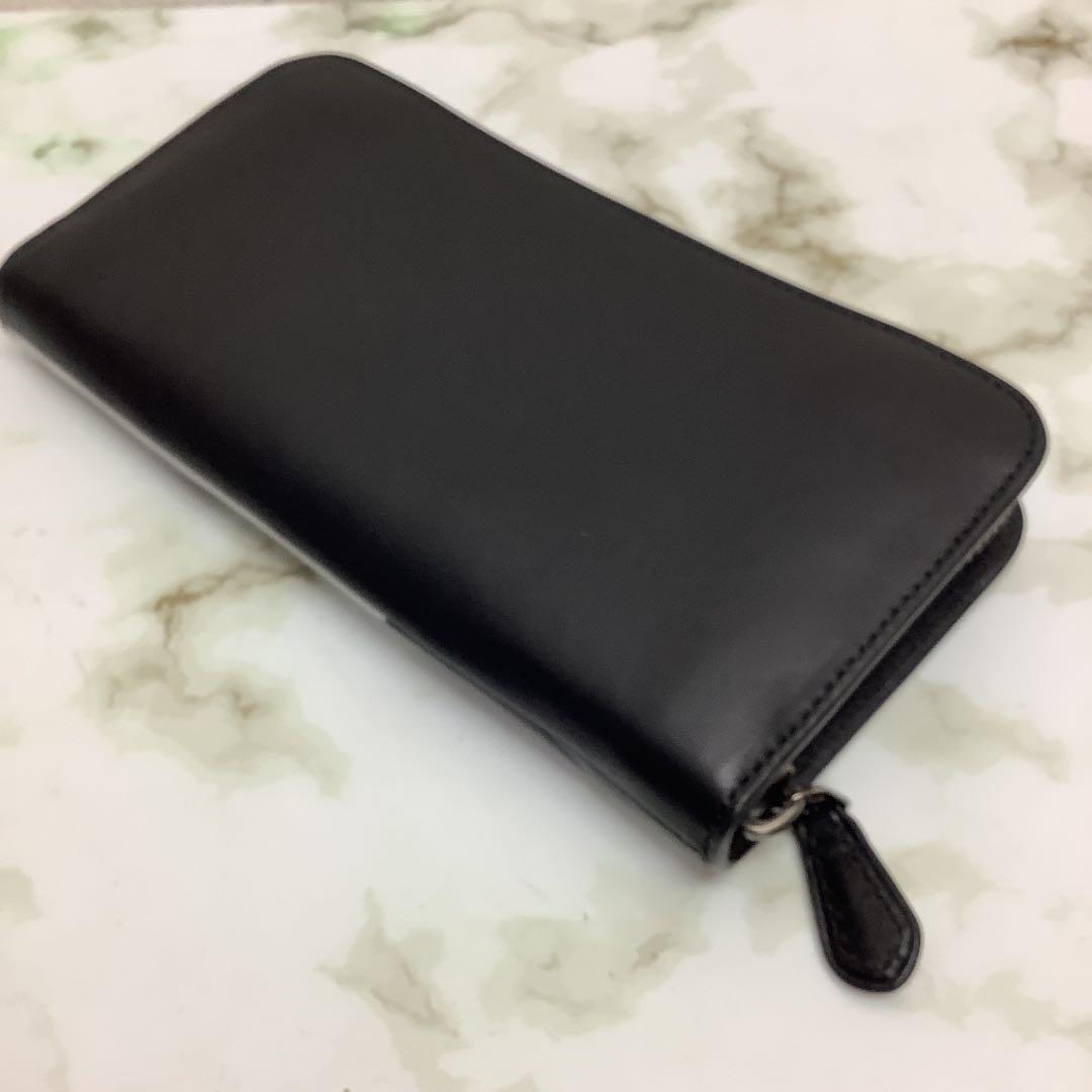新品　レア　コーチ　COACH レザー　ミッキー　ディズニー　長財布　黒