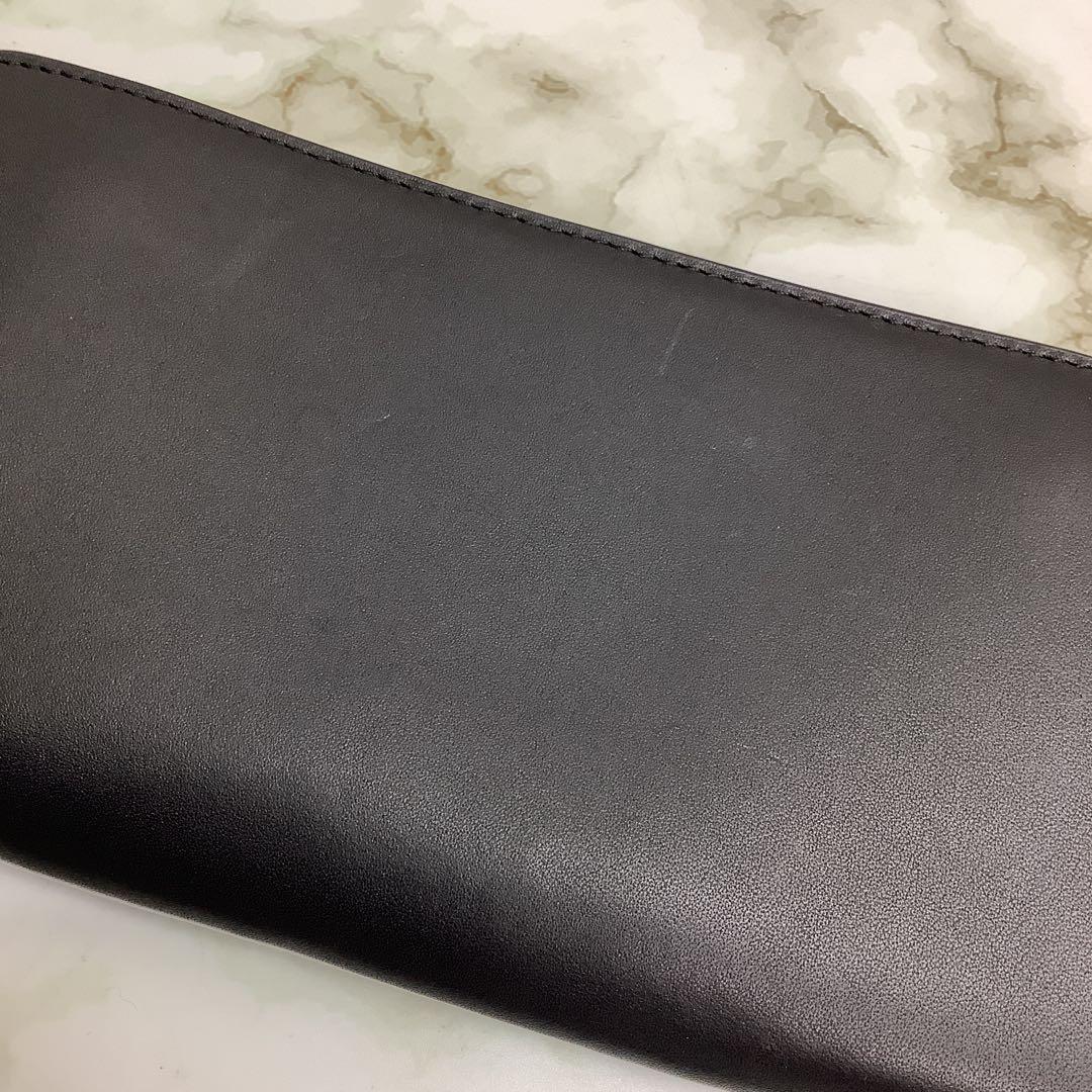 新品　レア　コーチ　COACH レザー　ミッキー　ディズニー　長財布　黒