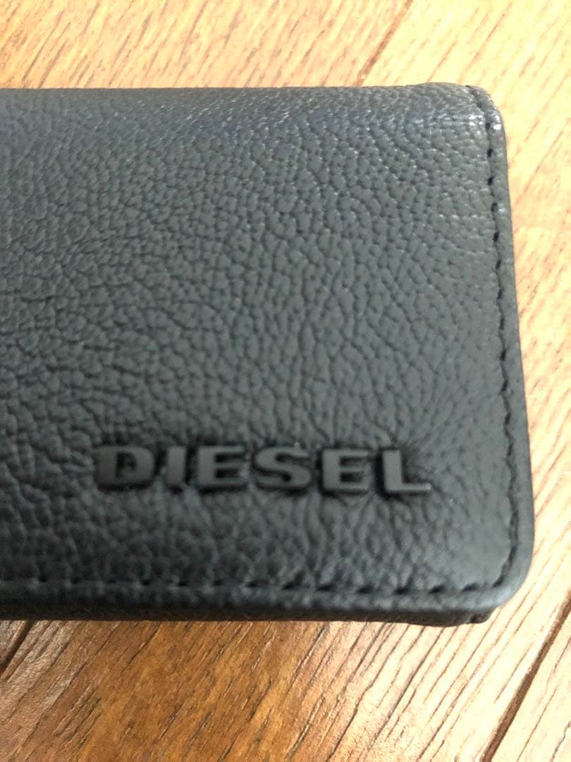 美品 ディーゼル DIESEL 6連キーケース 本革/ブラック