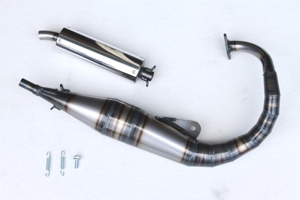 新品☆スーパーディオ(ＡＦ１８．２７．２８)用レーシングチャンバー マフラー