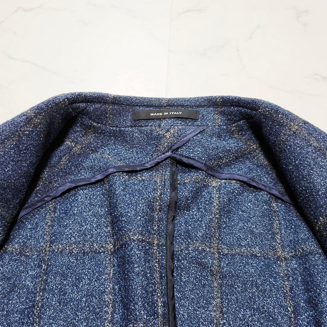 三者混☆タリアトーレ　モンテカルロ　テーラードジャケット　チェック柄　42