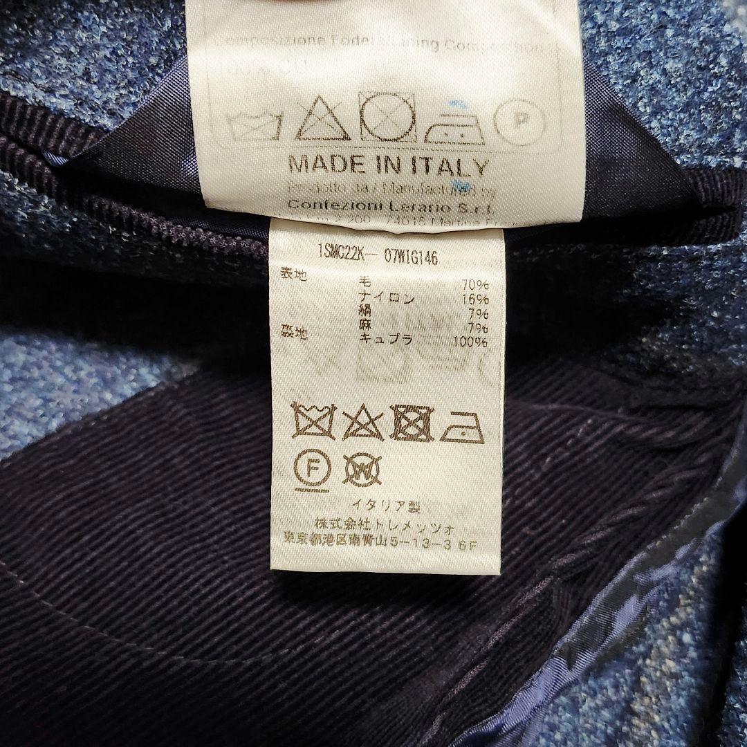 三者混☆タリアトーレ　モンテカルロ　テーラードジャケット　チェック柄　42