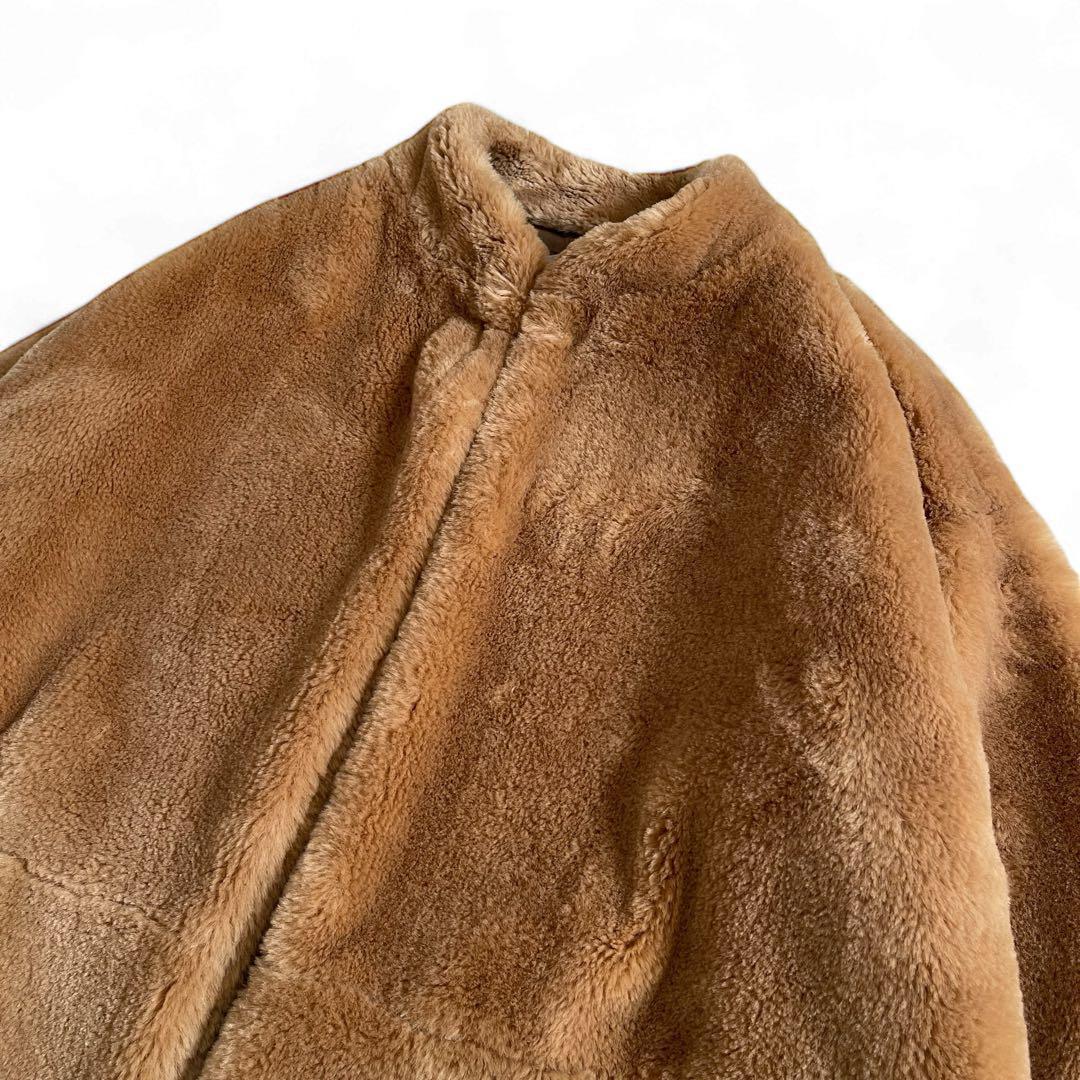 極美品　近年　トラディショナルウェザーウェア　フェイクファーコート　34