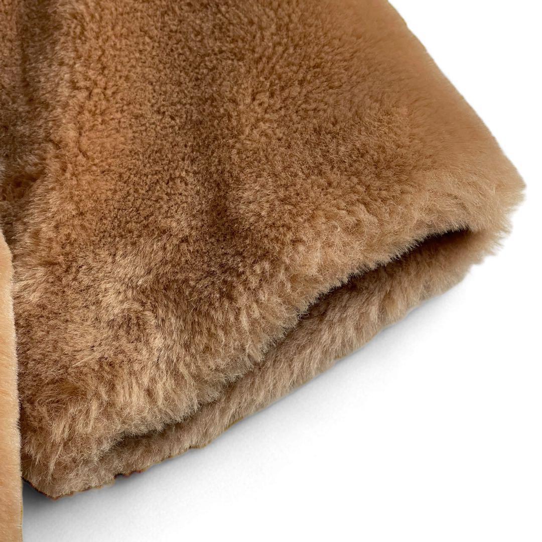 極美品　近年　トラディショナルウェザーウェア　フェイクファーコート　34