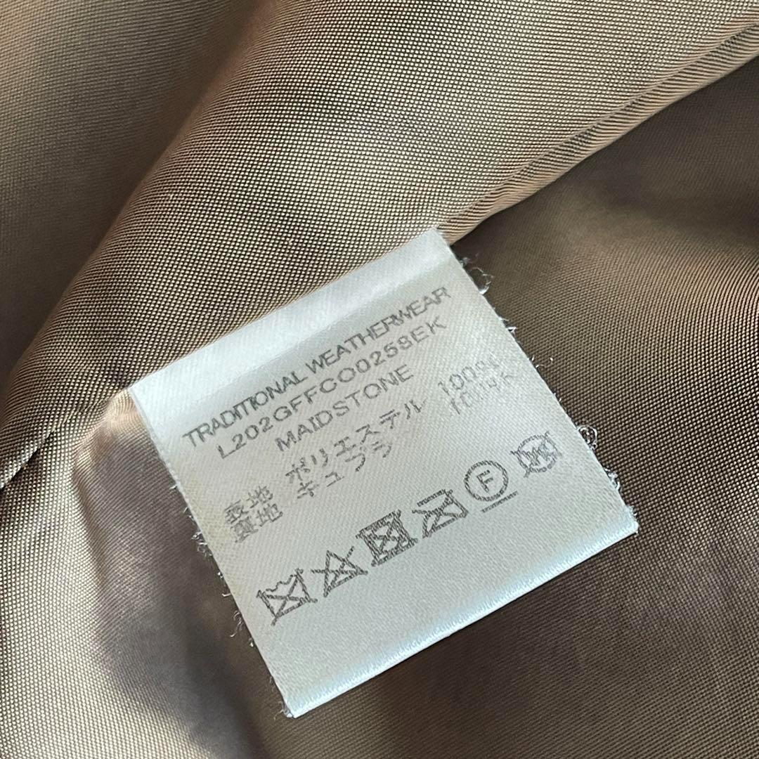 極美品　近年　トラディショナルウェザーウェア　フェイクファーコート　34