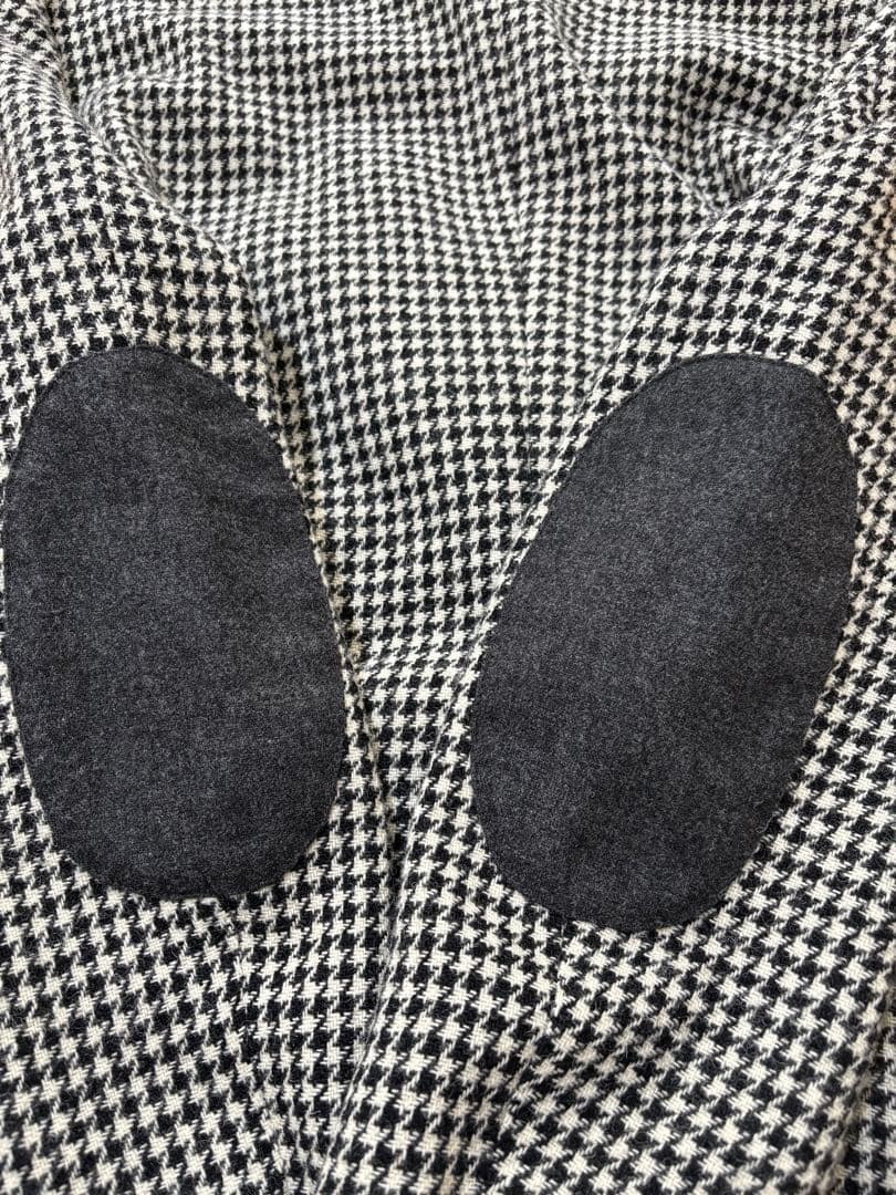 未使用に近い　ブラックレーベルクレストブリッジ　ウールツイード　ハウンドトゥース