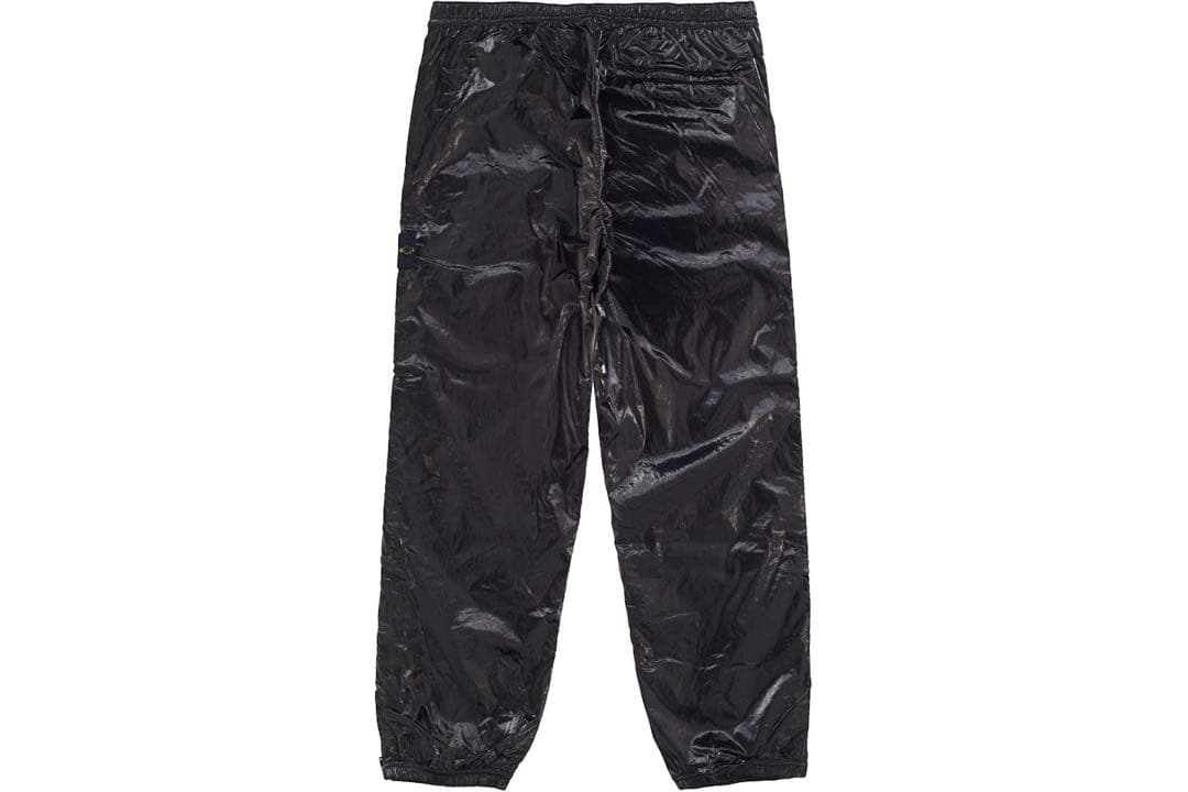 【Stone ×Supreme】 ナイロンシルクパンツ 黒