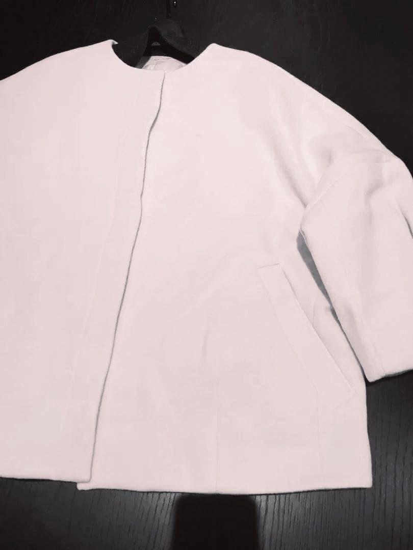 【試着のみ】em. エムドット コクーンコート ピンク