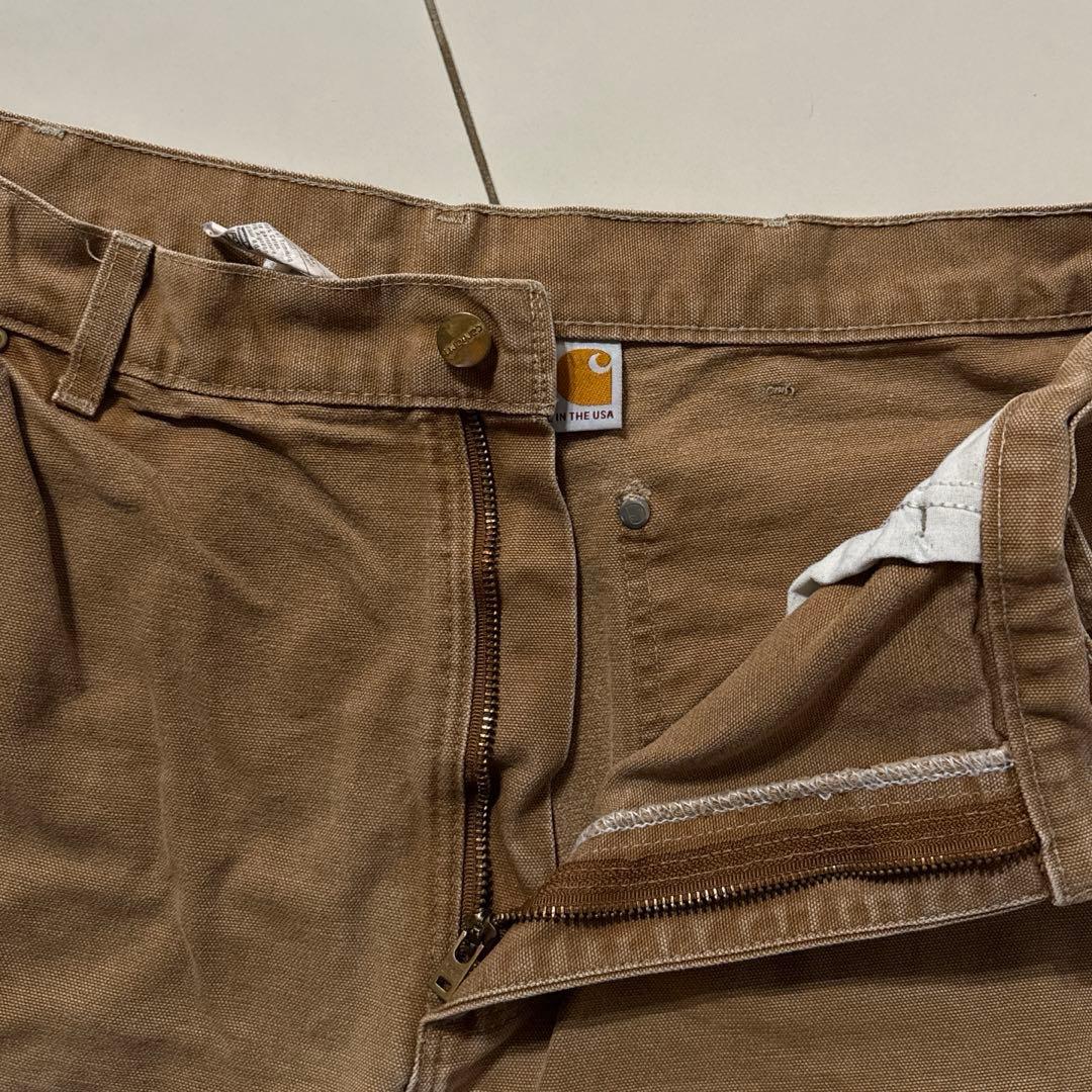 USA製 Carhartt ダブルニーペインターパンツ BRN W36L30