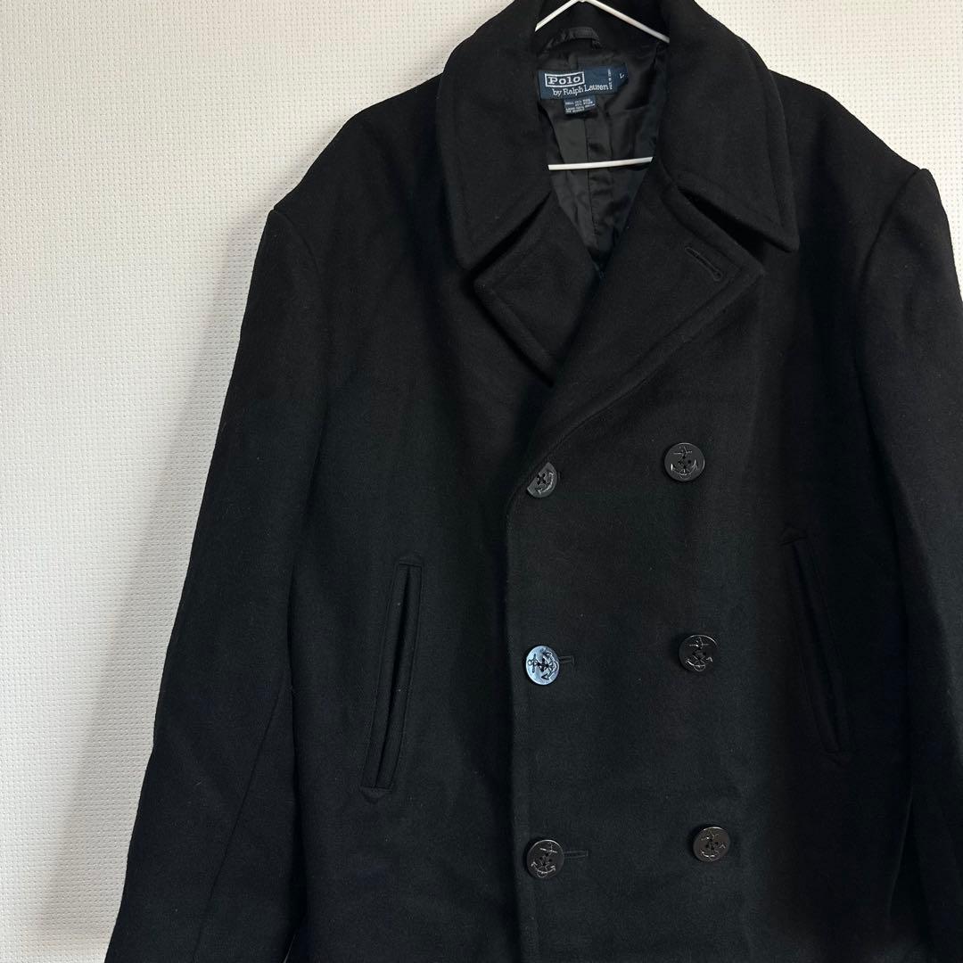 美品 Polo Ralph Lauren ポロラルフローレン ウール ピーコート
