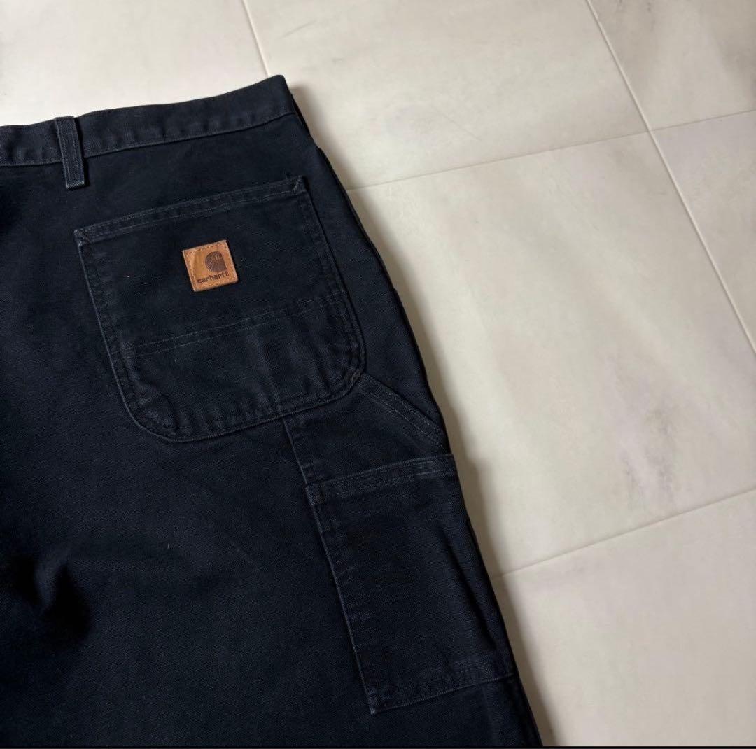 規格外！カーハート 超極太 w50 ダック ペインターパンツ バギーパンツ B系