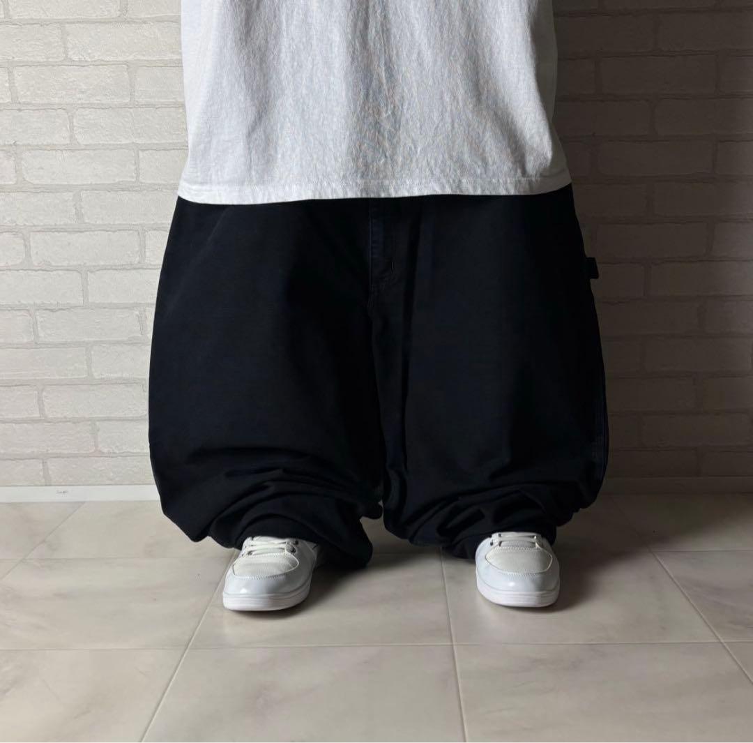 規格外！カーハート 超極太 w50 ダック ペインターパンツ バギーパンツ B系
