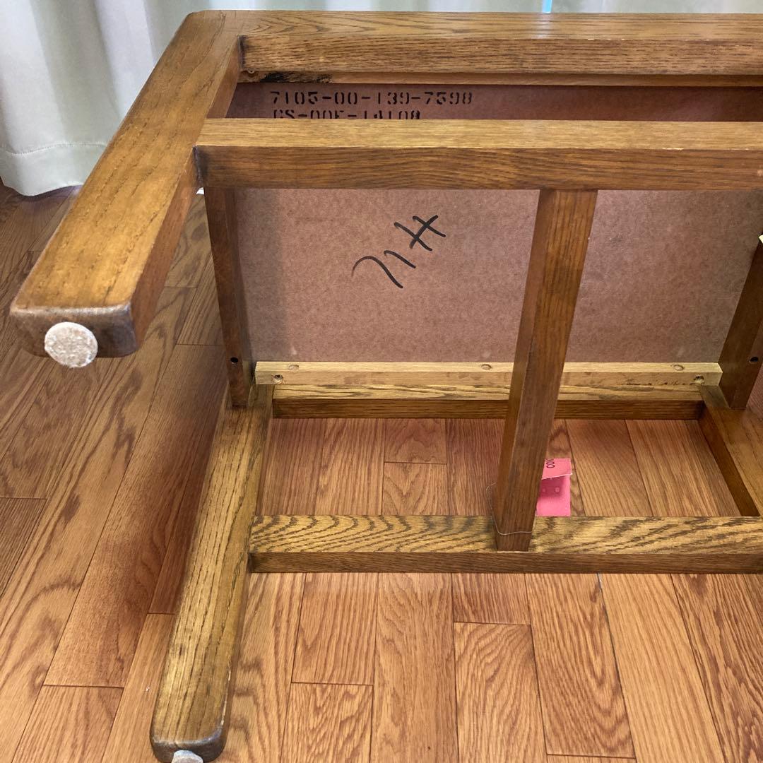 サイドテーブル　木製　ヴィンテージ　テーブル　蚤の市　アンティーク
