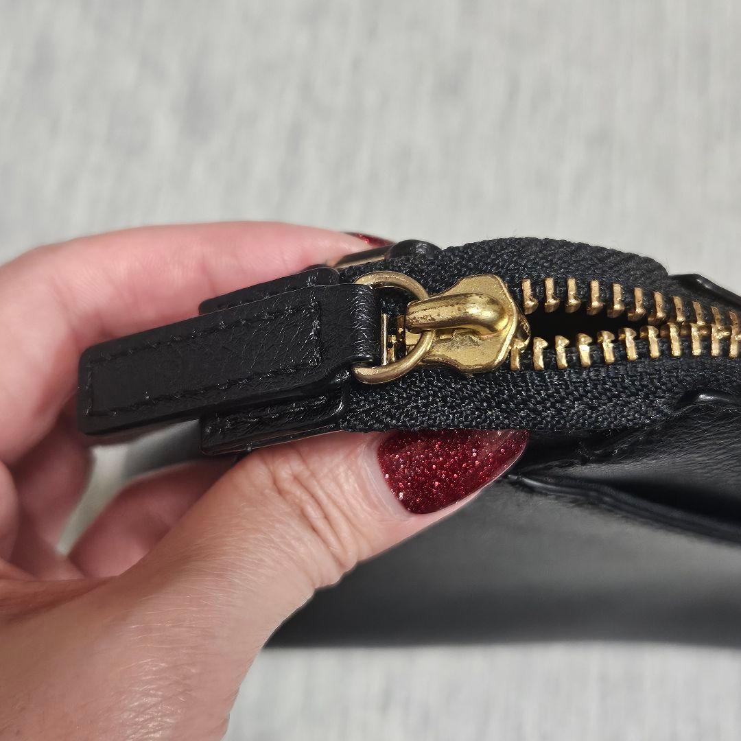 【ebtsu】agnes b. アニエスベー ショルダーバック　レザー