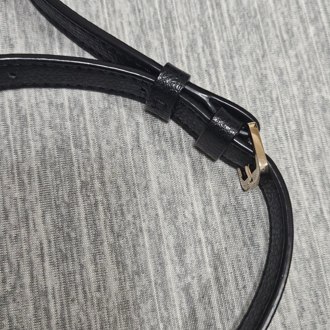 【ebtsu】agnes b. アニエスベー ショルダーバック　レザー