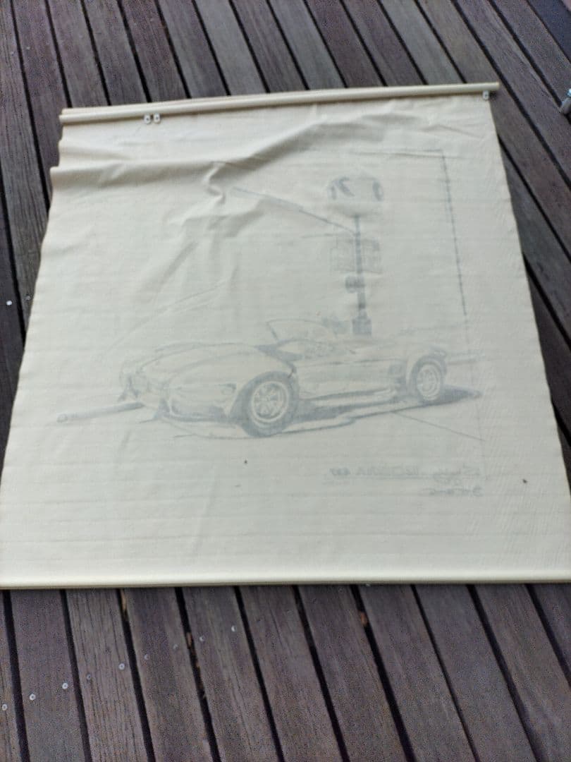 Shelby Cobra 427　大型布製タペストリー　コットン