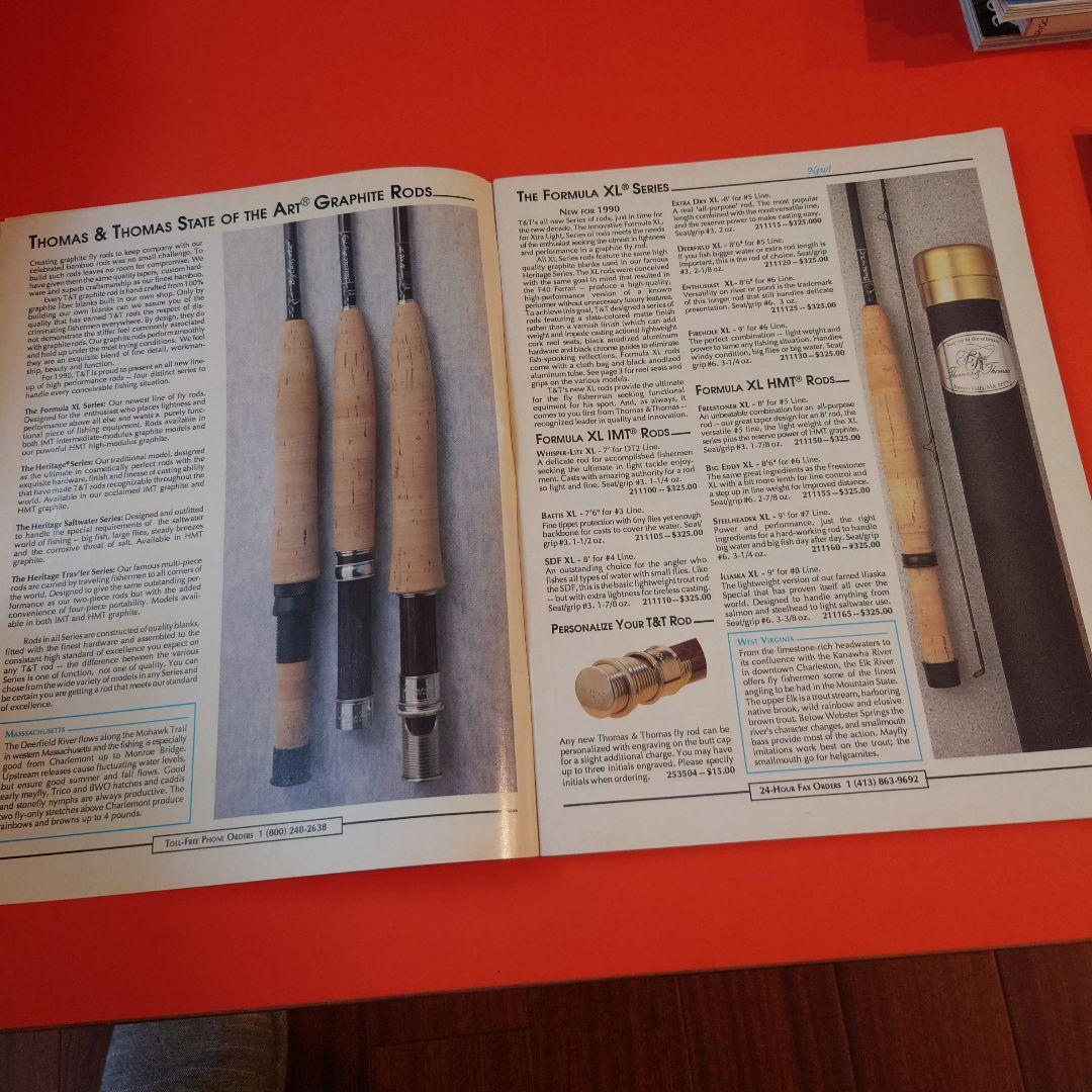 Thomas & Thomas フライフィッシングカタログ 1990