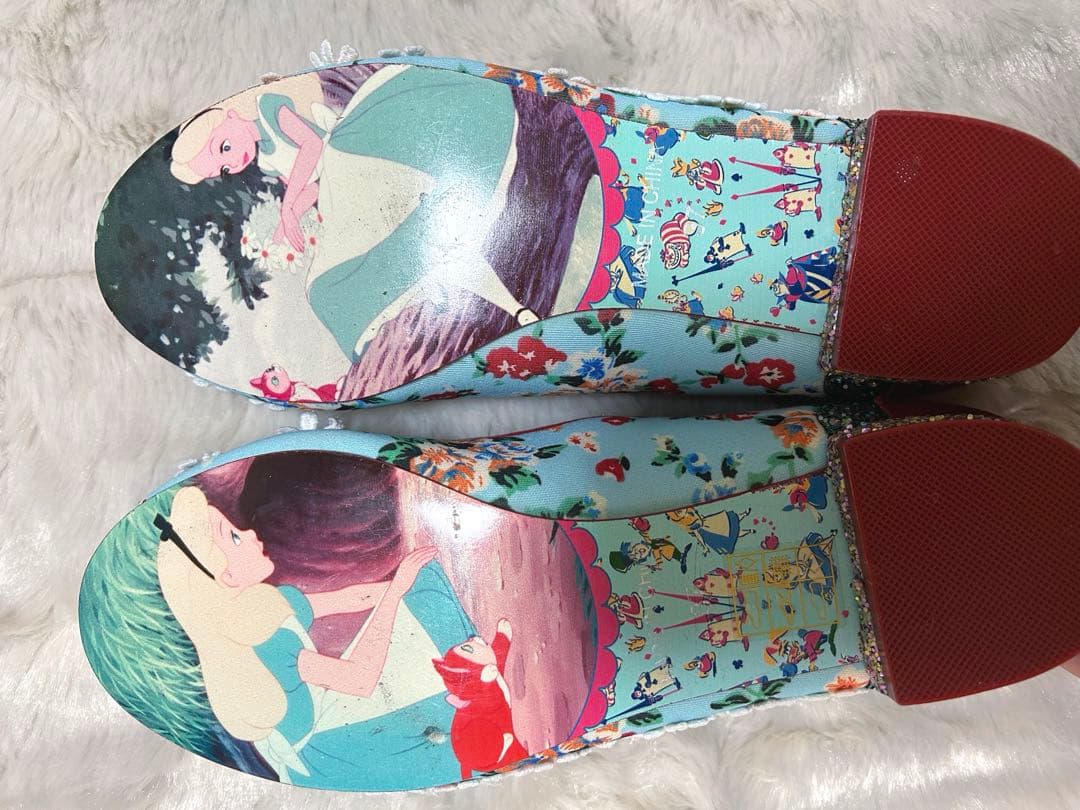【イレギュラーチョイス】アリスインワンダーランド　　フラットシューズ