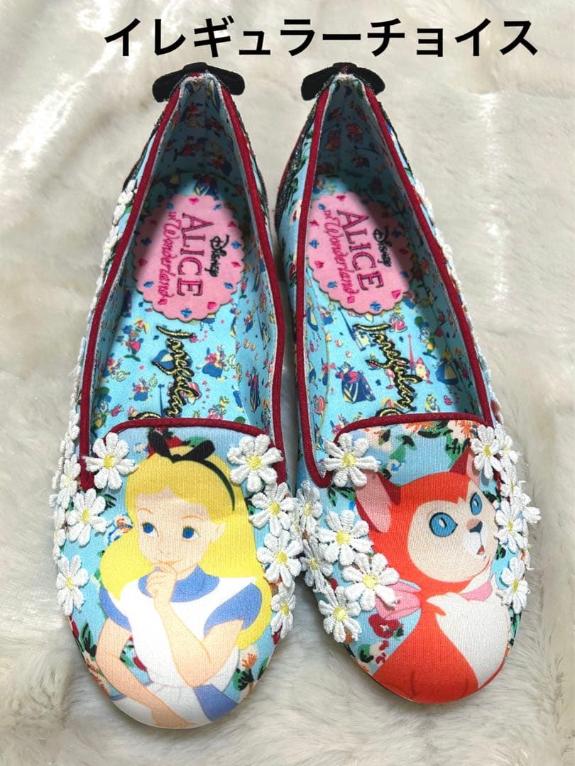 【イレギュラーチョイス】アリスインワンダーランド　　フラットシューズ