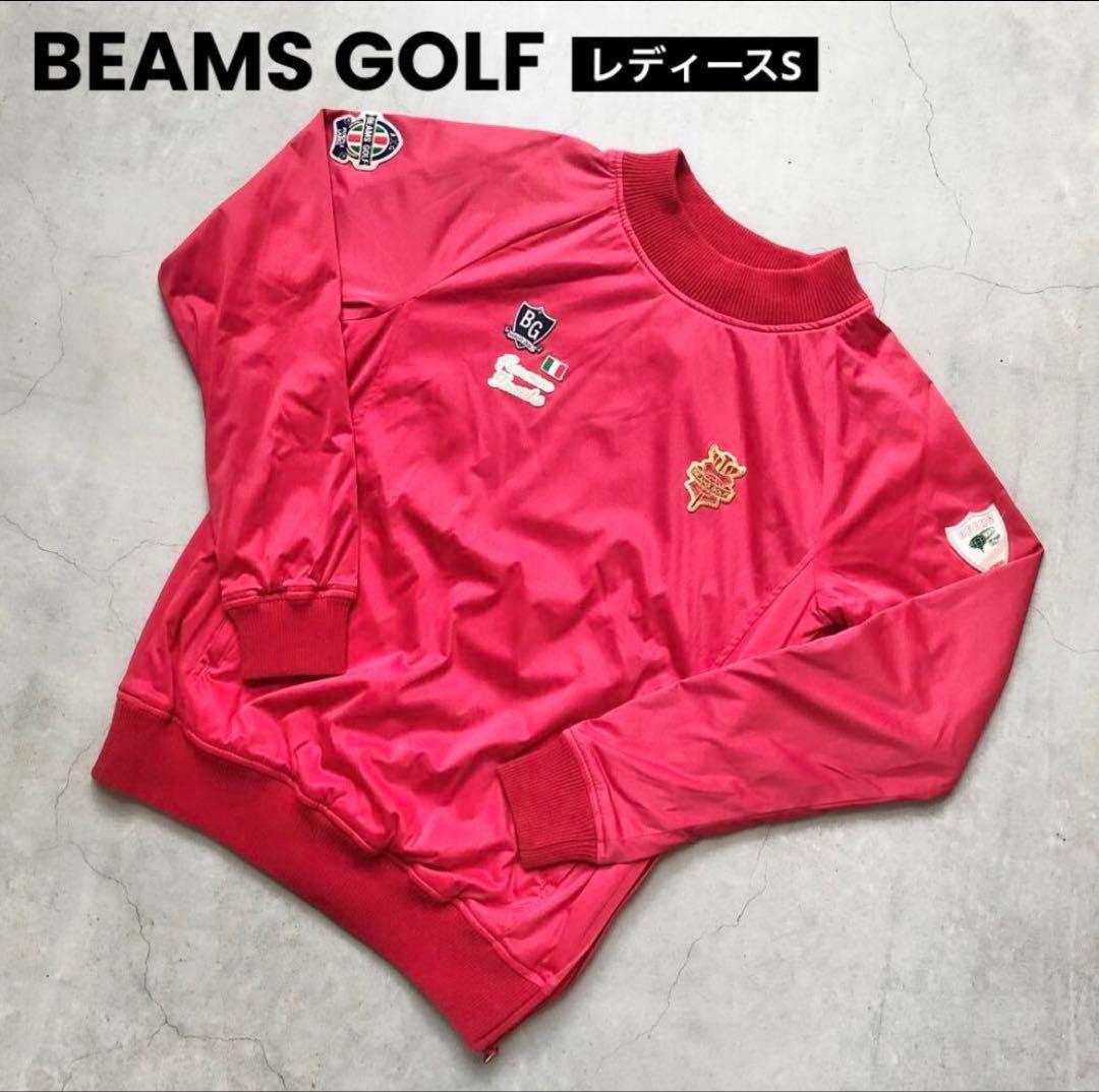 BEAMS GOLF パープルレーベル タラッティワッペン ウインドプルオーバー