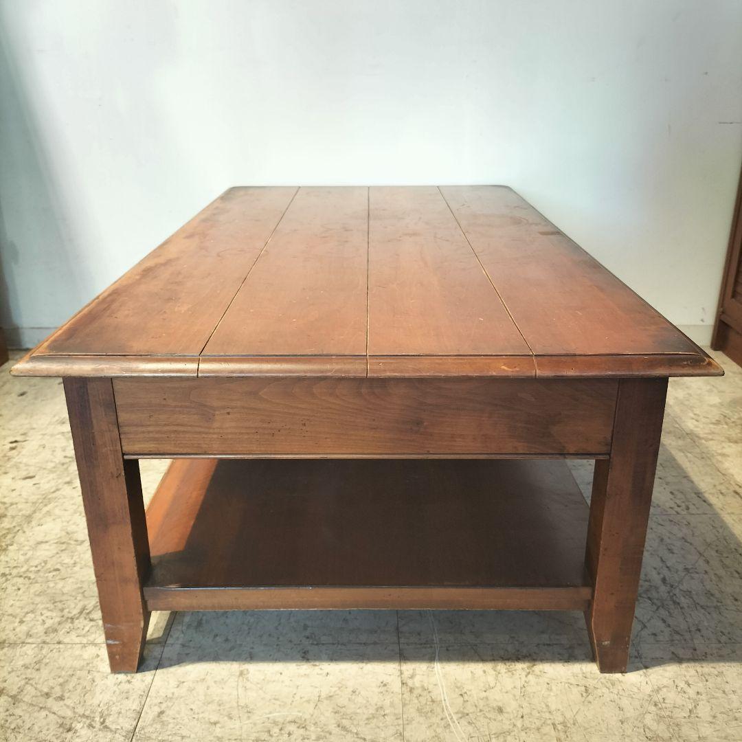 M♦ヴィンテージ　ETHAN ALLEN　ローテーブル　センターテーブル