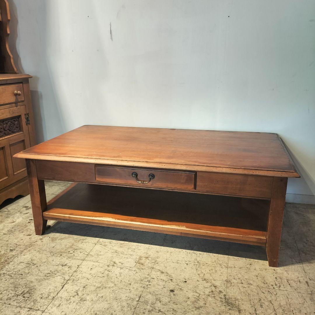 M♦ヴィンテージ　ETHAN ALLEN　ローテーブル　センターテーブル