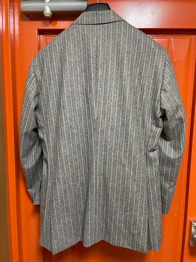 CANONICO カノニコ フランネル 美品 ダブルスーツ オーダースーツ