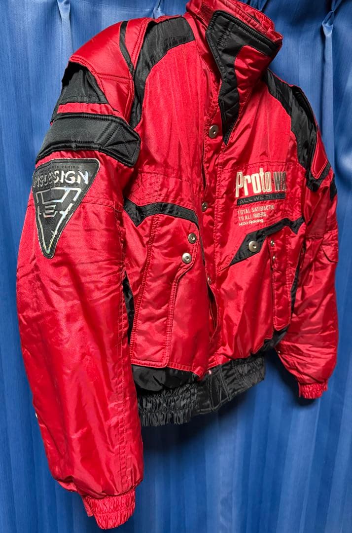 レア 希少 キスレーシング ウィンター ジャケット インナーダウンベスト付き M