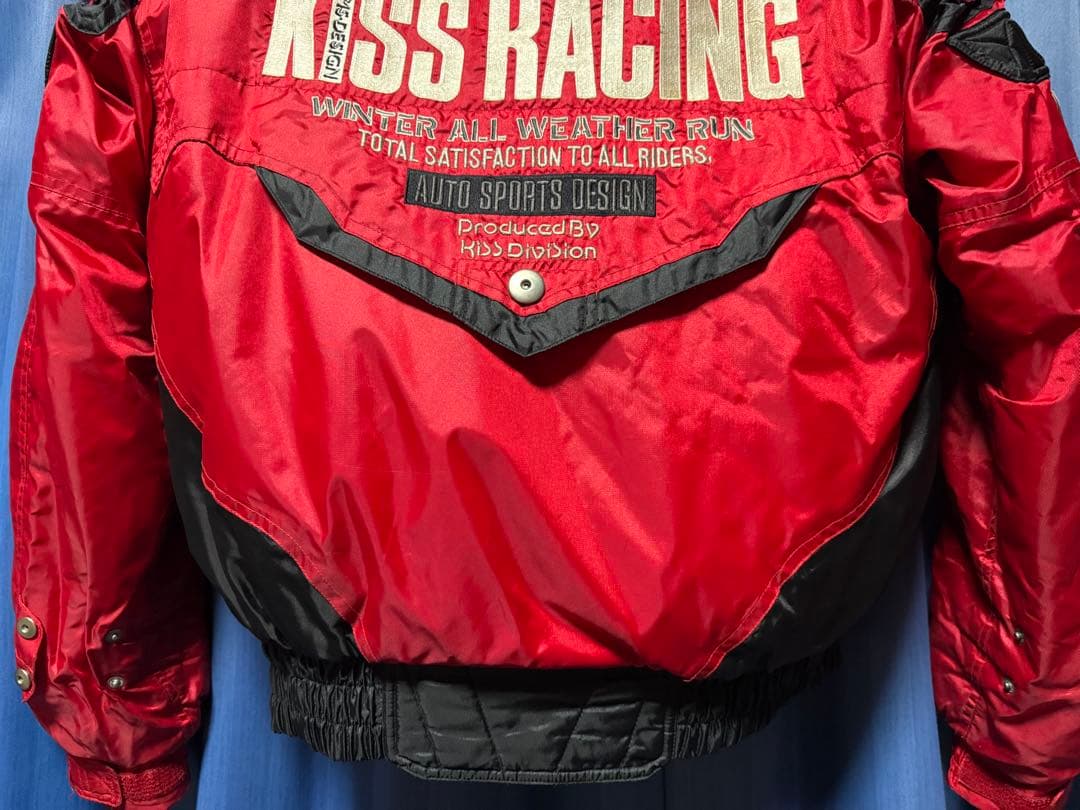 レア 希少 キスレーシング ウィンター ジャケット インナーダウンベスト付き M