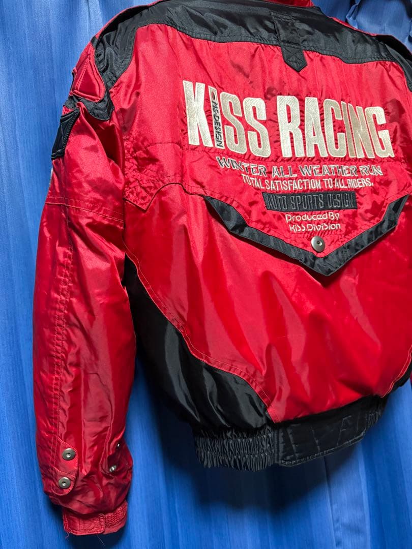 レア 希少 キスレーシング ウィンター ジャケット インナーダウンベスト付き M