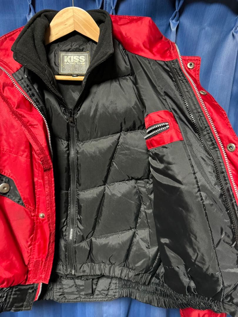 レア 希少 キスレーシング ウィンター ジャケット インナーダウンベスト付き M