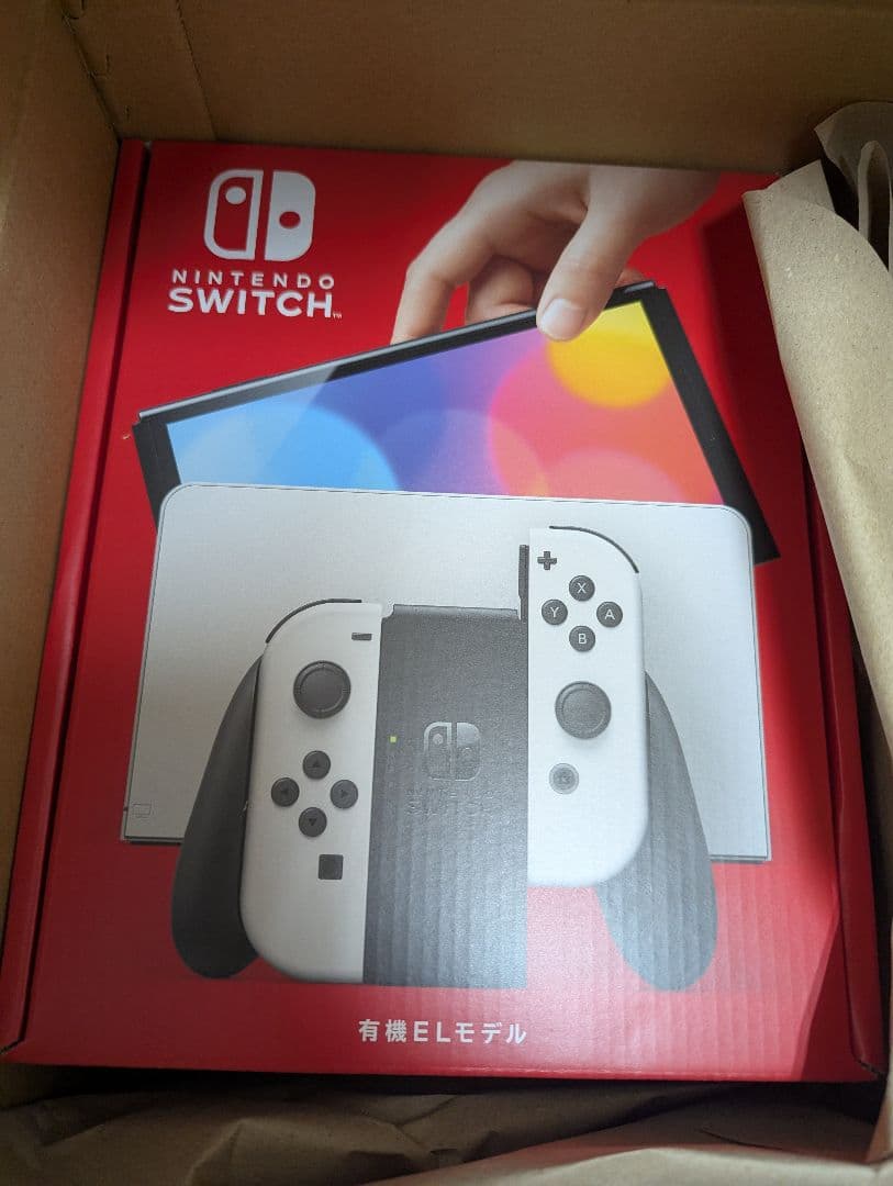 任天堂Switch 有機ELホワイト 本体＋マリオカート8デラックス セット