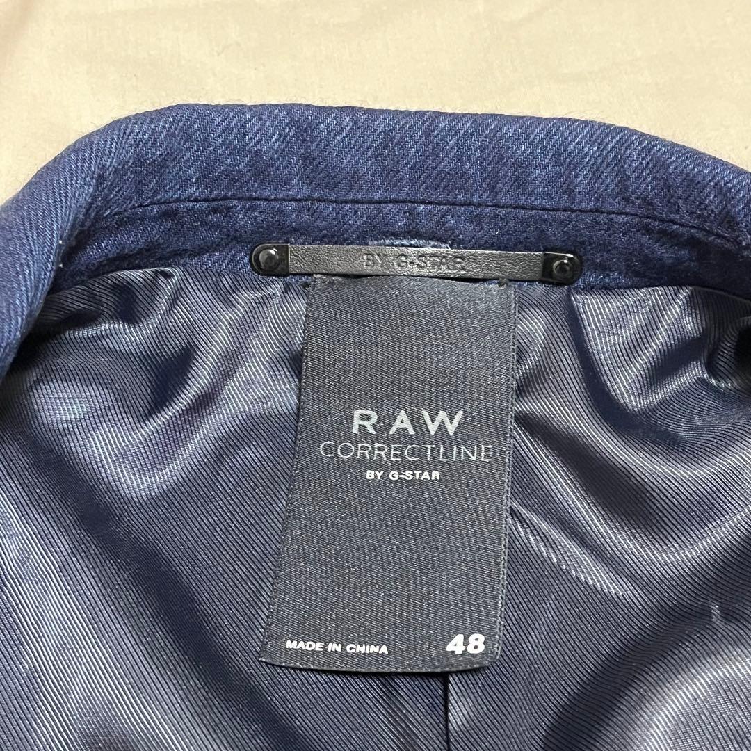 G-STAR RAW デニムテーラードジャケット　ロウコレクトライン　美品 L