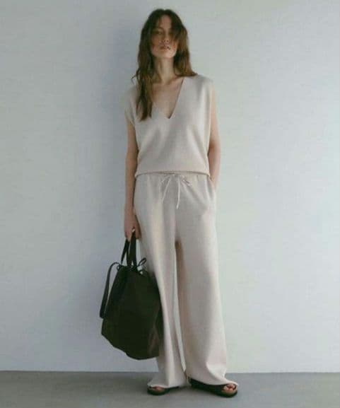 スウェードビッグ トートバッグ