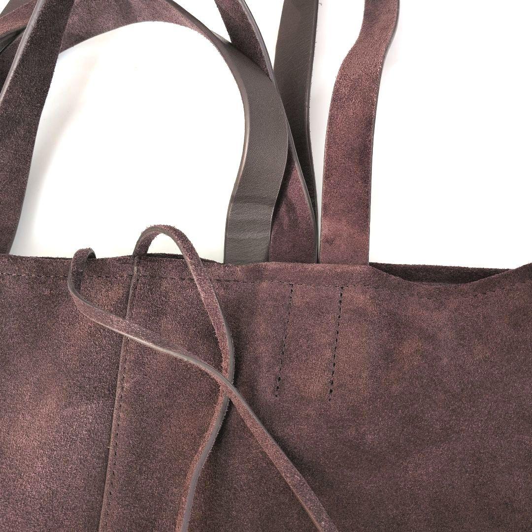 スウェードビッグ トートバッグ