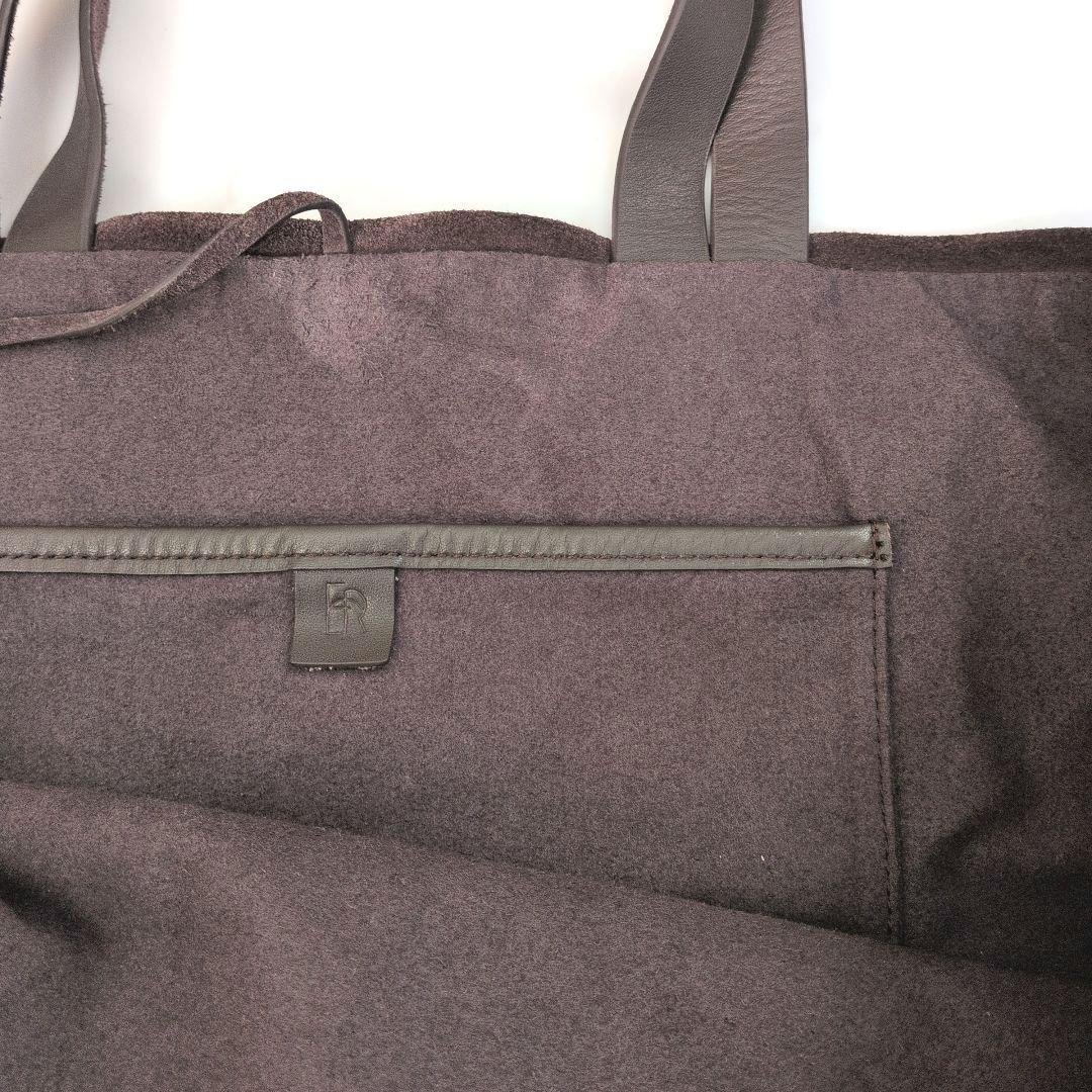 スウェードビッグ トートバッグ