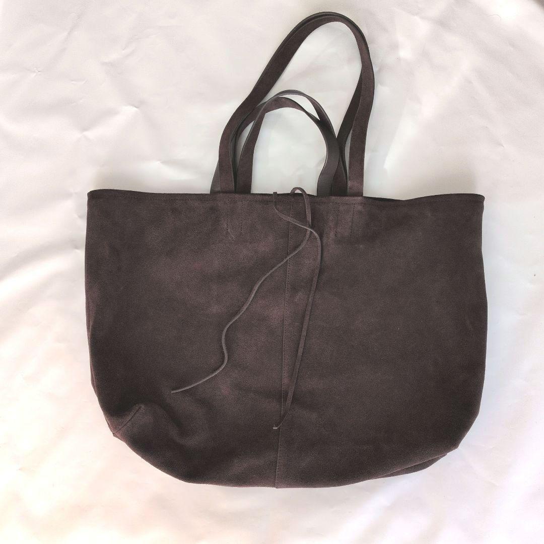 スウェードビッグ トートバッグ