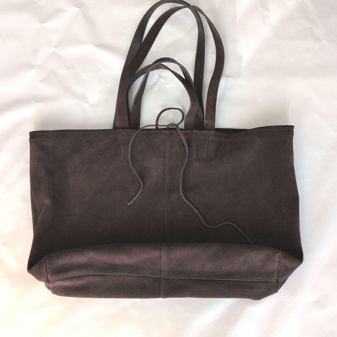 スウェードビッグ トートバッグ
