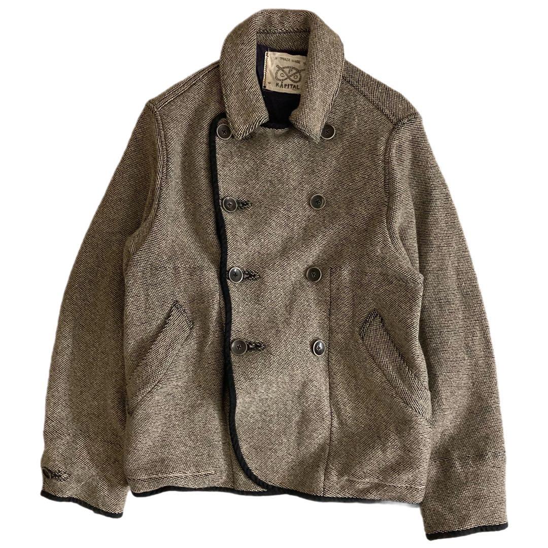 KAPITAL キャピタル ナッピング ウール Pコート