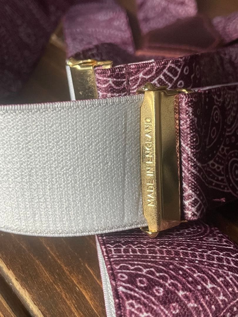 【最終価格】アルバートサーストン　サスペンダー