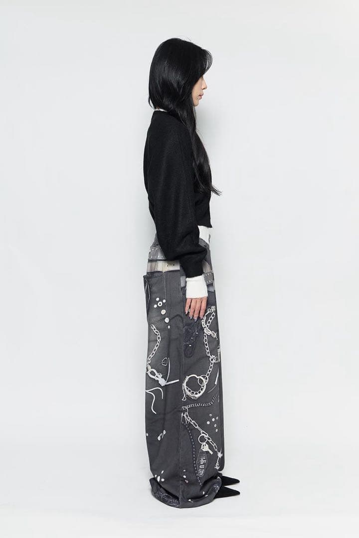 THEREDTHREAD print sweat2 スウェットパンツ 最安値