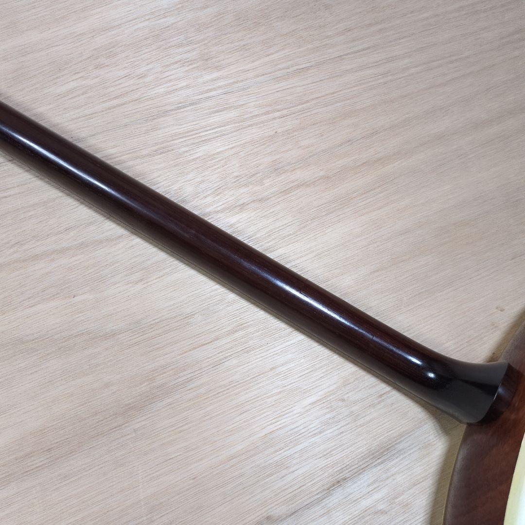 日本橋 鶴屋三絃店 三味線　東地唄　紫檀　皮破れ　和楽器