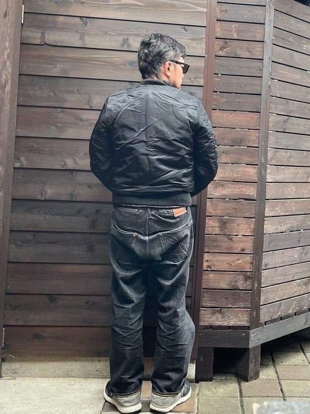 新品未使用　 MA1　フライトジャケット Dモデル　オールブラックSサイズno6