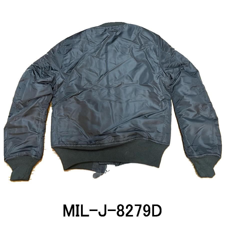 新品未使用　 MA1　フライトジャケット Dモデル　オールブラックSサイズno6